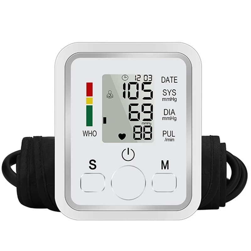 Aparelho medidor de pressão arterial digital de braço com voz .
