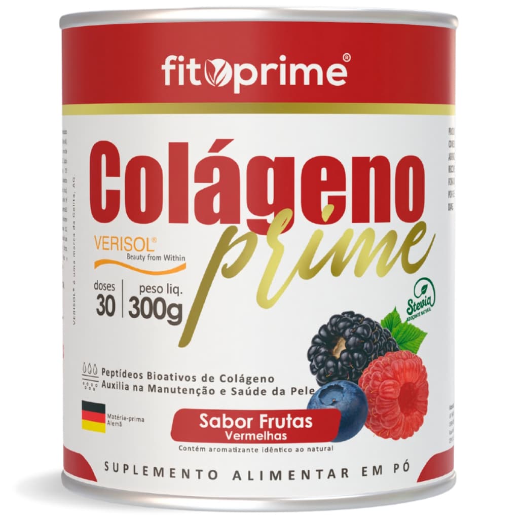 Colágeno Hidrolisado Verisol Prime Com Vitaminas e Minerais 300g Saúde dos Cabelos, Pele e Unhas