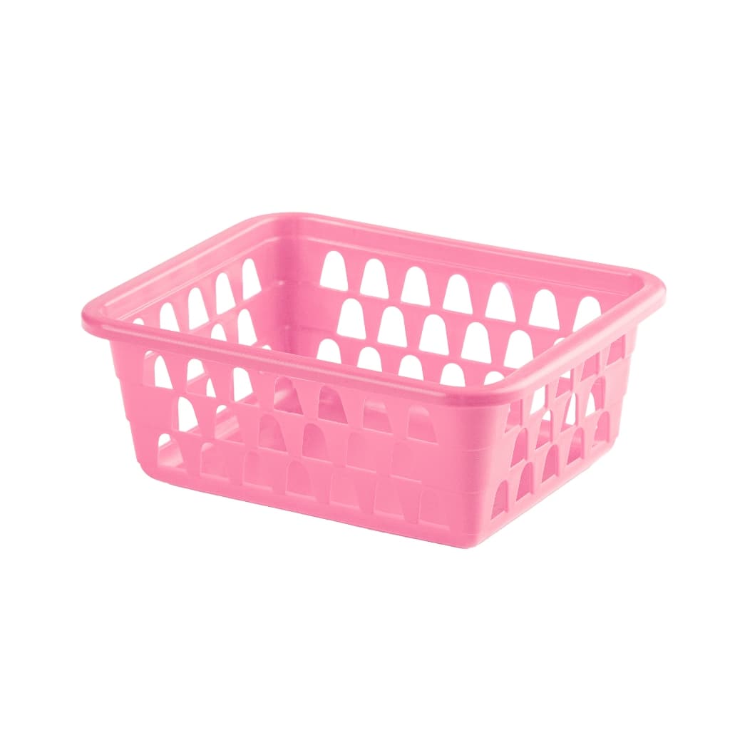 10 Cesto Organizador Pequeno 16x12x06 Promoção Kit Cestinhos Banheiro Gaveta Mesa Armário Lanchonete