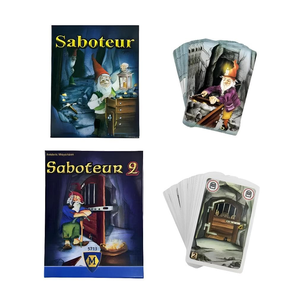 Jogo de Cartas Saboteur Card Game Brinquedo para criança Familia Entretenimento para amigos