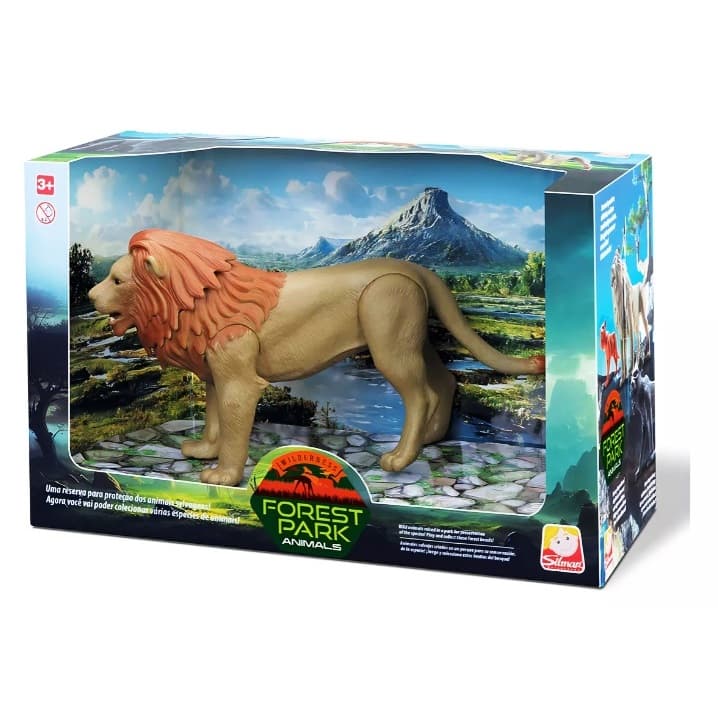 Leão Articulado 27 cm - Envio Imediato - Diversão garantida
