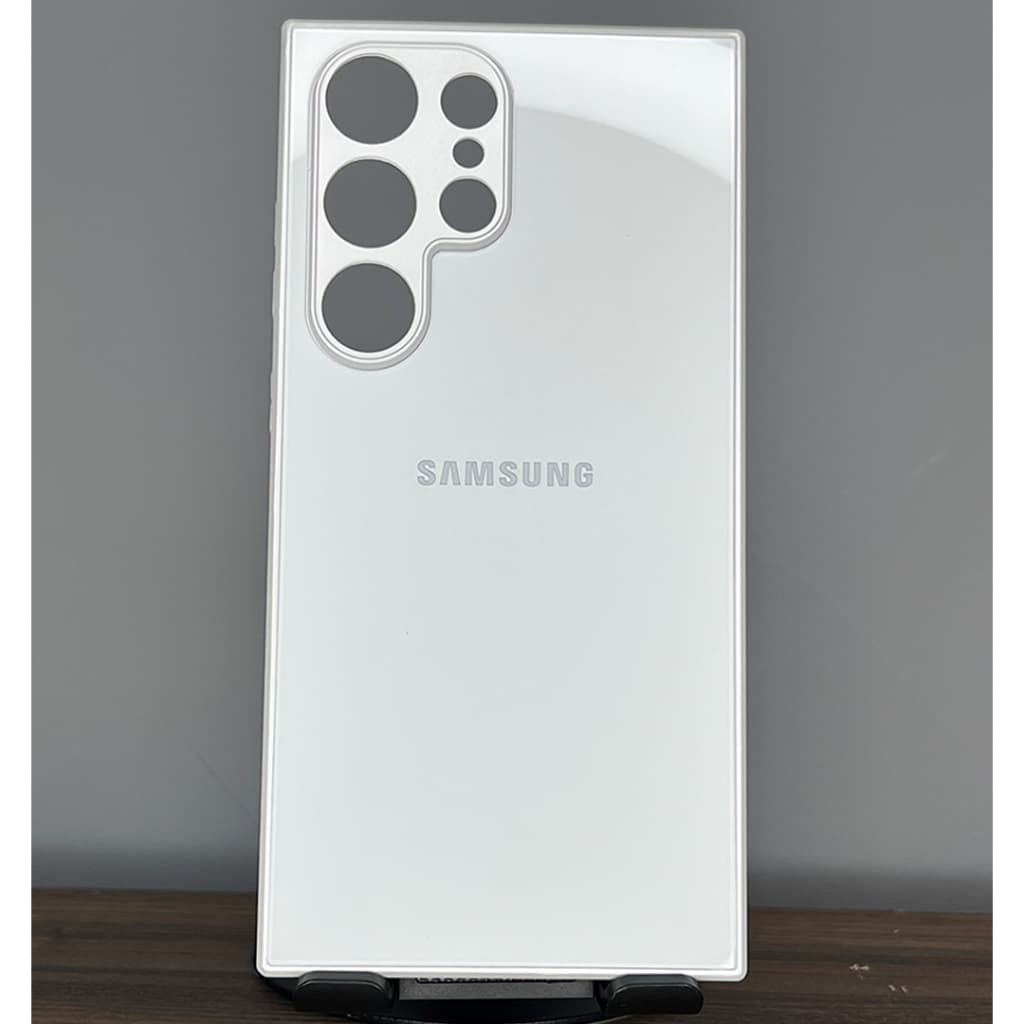 Capa Capinha Samsung Galaxy S25 Ultra Acrílica Aveludada com Proteção Total de Câmera Premium Para Celular Smartphone