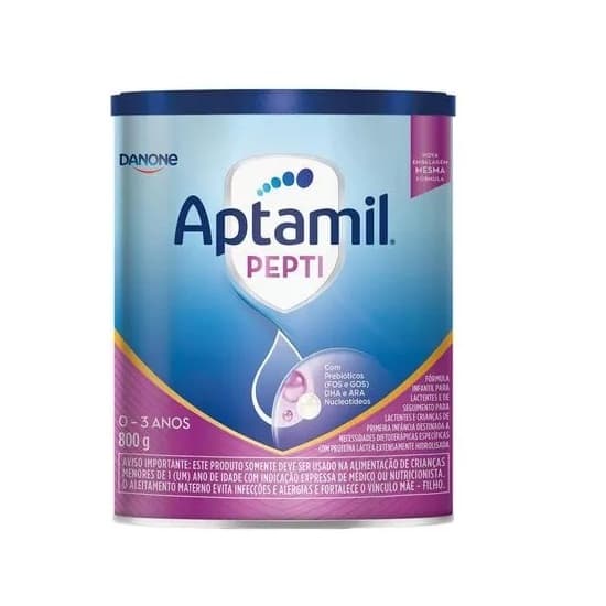Fórmula infantil em pó sem glúten Danone Aptamil ProExpert Pepti en lata - 800g - 0 a 36 meses