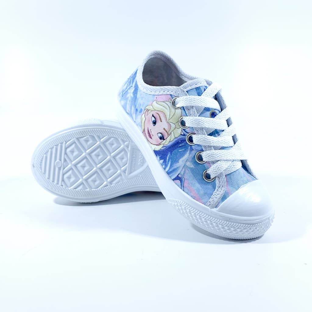 Tenis Infantil Frozen Feminino Menina Macio Leve Confortável