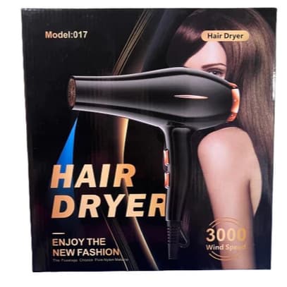 Secador De Cabelo Profissional Salão Cabeleireiro Potência 3000w 110v - SECADOR 3000w