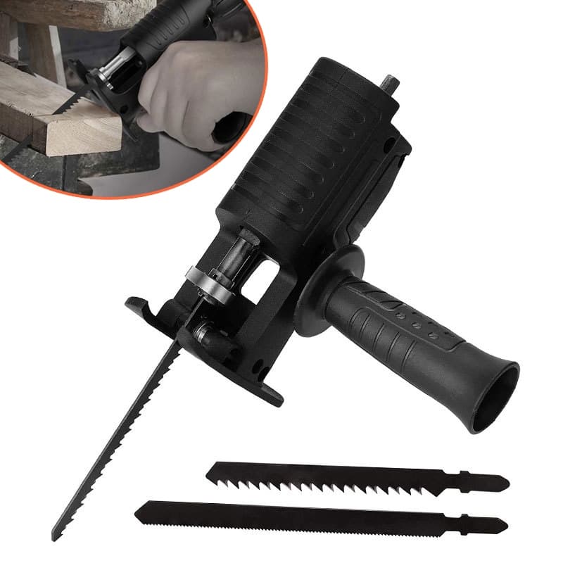 Adaptador de Serra Tico-Tico Portátil - Compatível com Lâmina de Serra Elétrica e Broca Elétrica