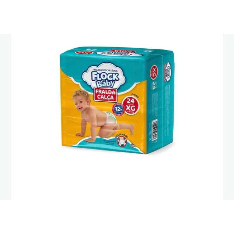 Fralda calça Jumbo G 24 unidades