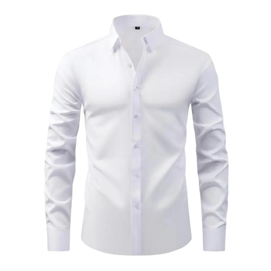 Camisa Social Masculina Slim Luxo Executiva Premium