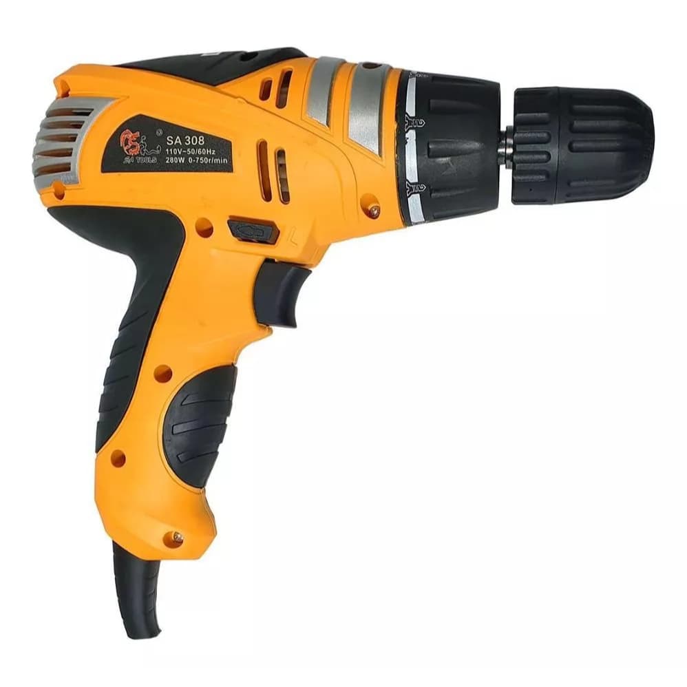 Parafusadeira Furadeira Elétrica 450w Multi Funções Imperdível