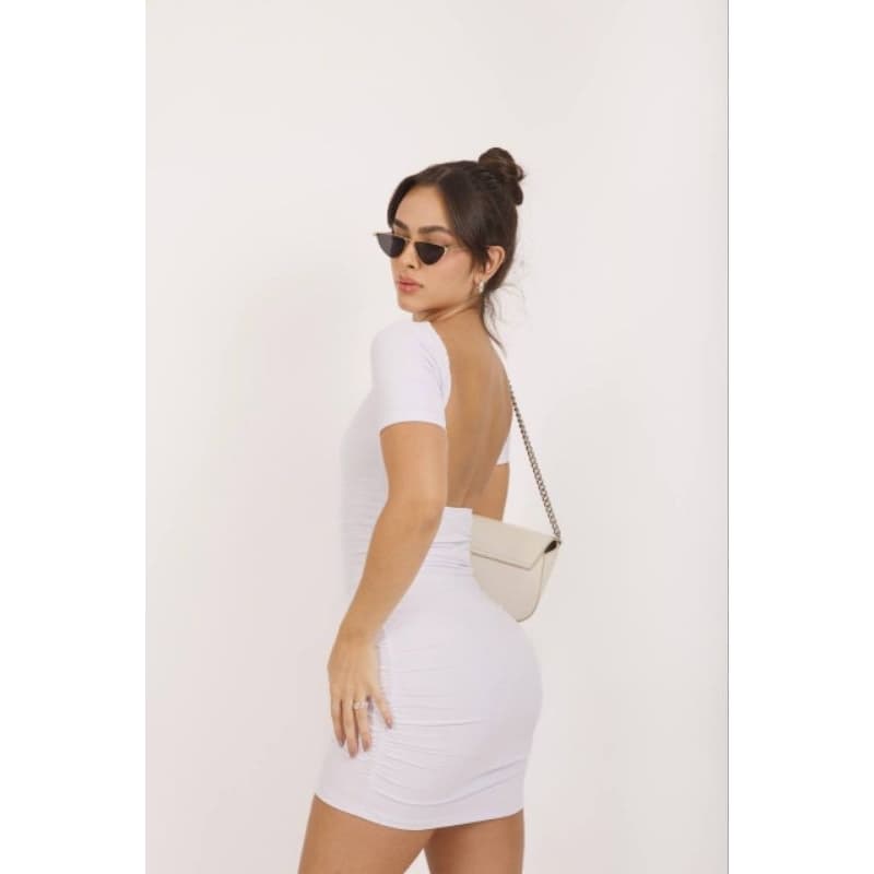 vestido tubinho/ vestido costas nua / vestido feminino