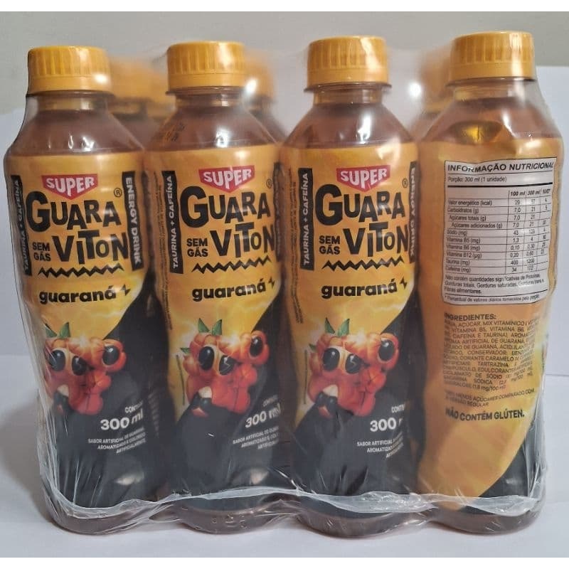 Guaraviton Energético Energy Drinck 12 un com 300ml cada