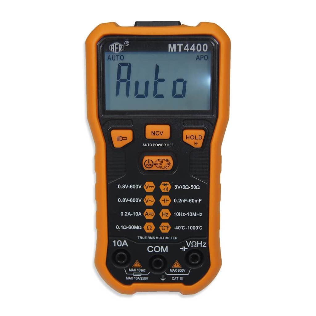 AFR MT 4400 - Multímetro Digital Automático