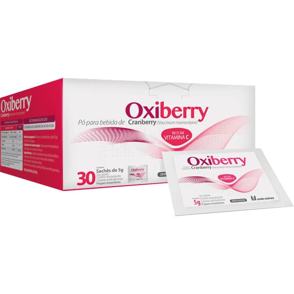 OXIBERRY SUPLEMENTO ALIMENTAR CRANVERRY C/VITAMINA C C/30 SACHÊS