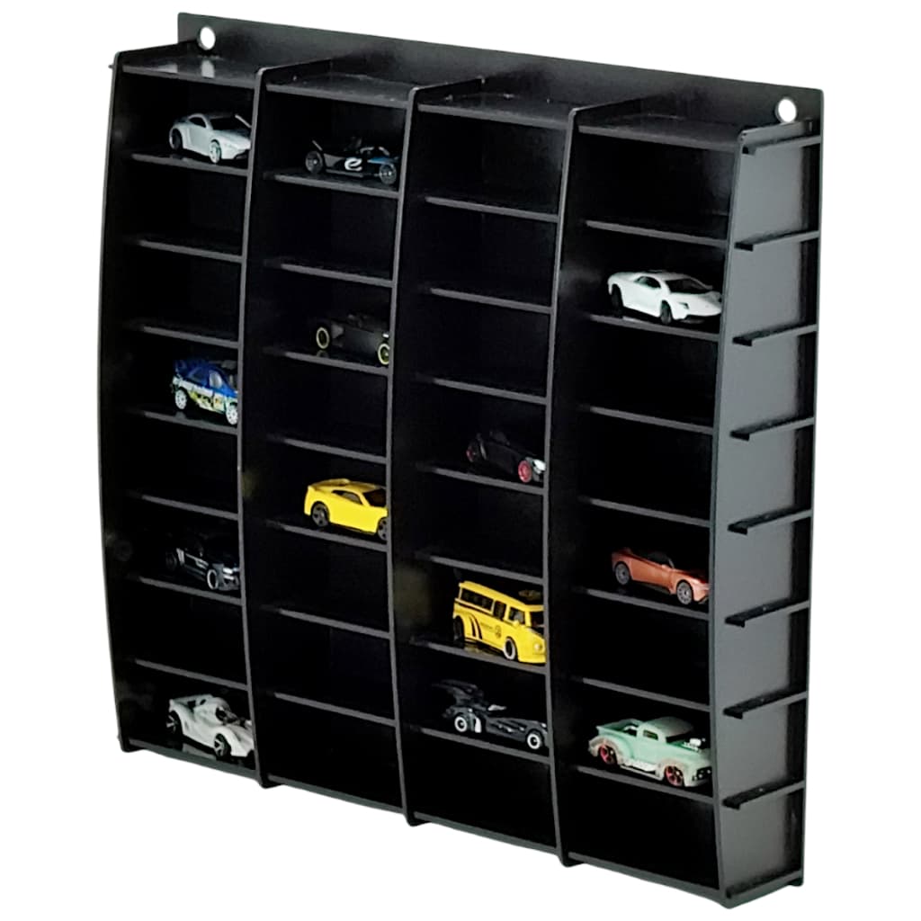 Suporte de Parede Expositor Carrinhos Hot Wheels Stand Coleção Parede Miniaturas