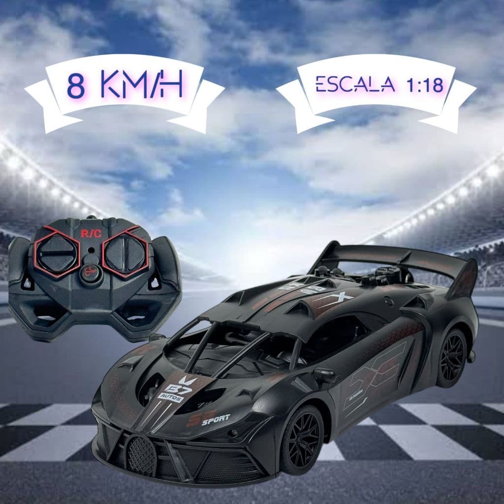 Carrinho De Corrida Com Bateria Recarregável Carrinhos De Controle Remoto Que Solta Fumaça