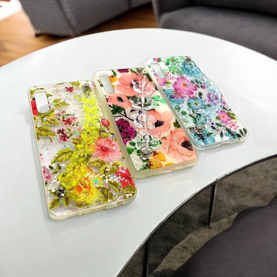 Capa Capinha de celular compatível com Galaxy A30S e A50 Salva Celular Flor