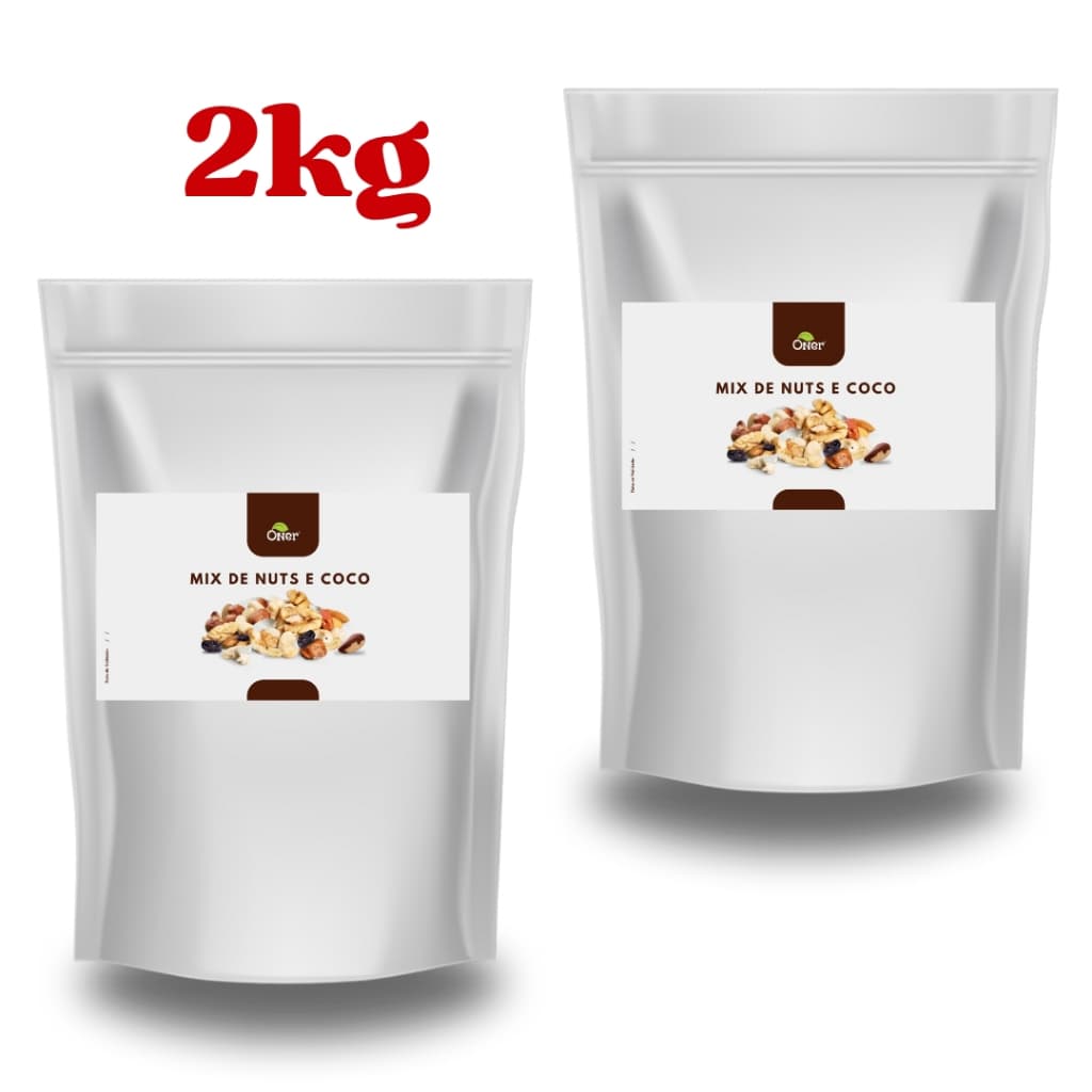Kit Mix Premium de Castanha e Coco Dieta Saudável Oner - 2 kg