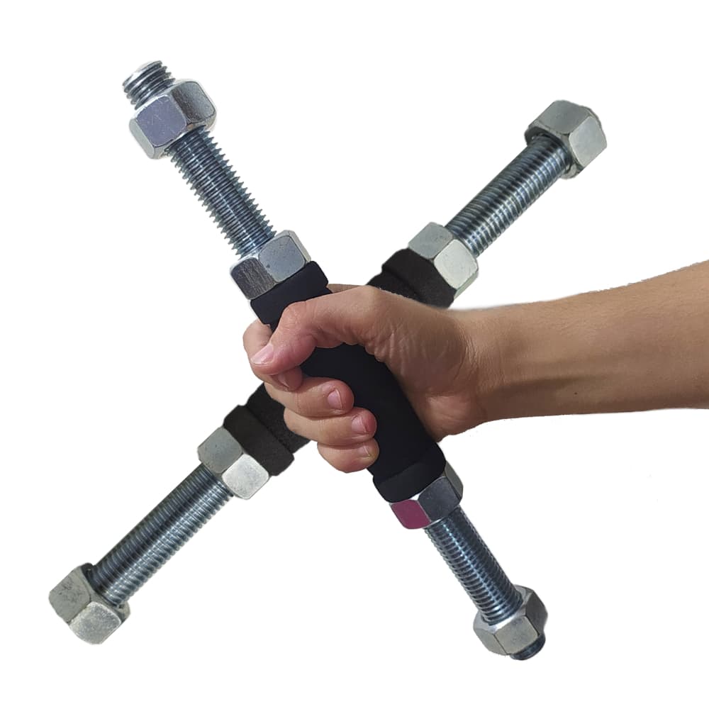 Kit 2 halteres Barra 50cm para Treino Pesado suporta até 300kg 2 unidades