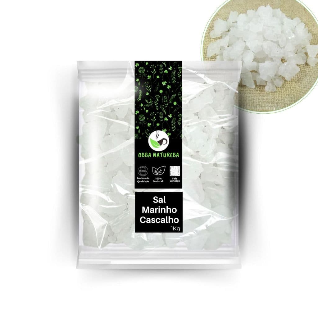 Sal Marinho Grosso-Minerais Com Laudo Técnico 1kg