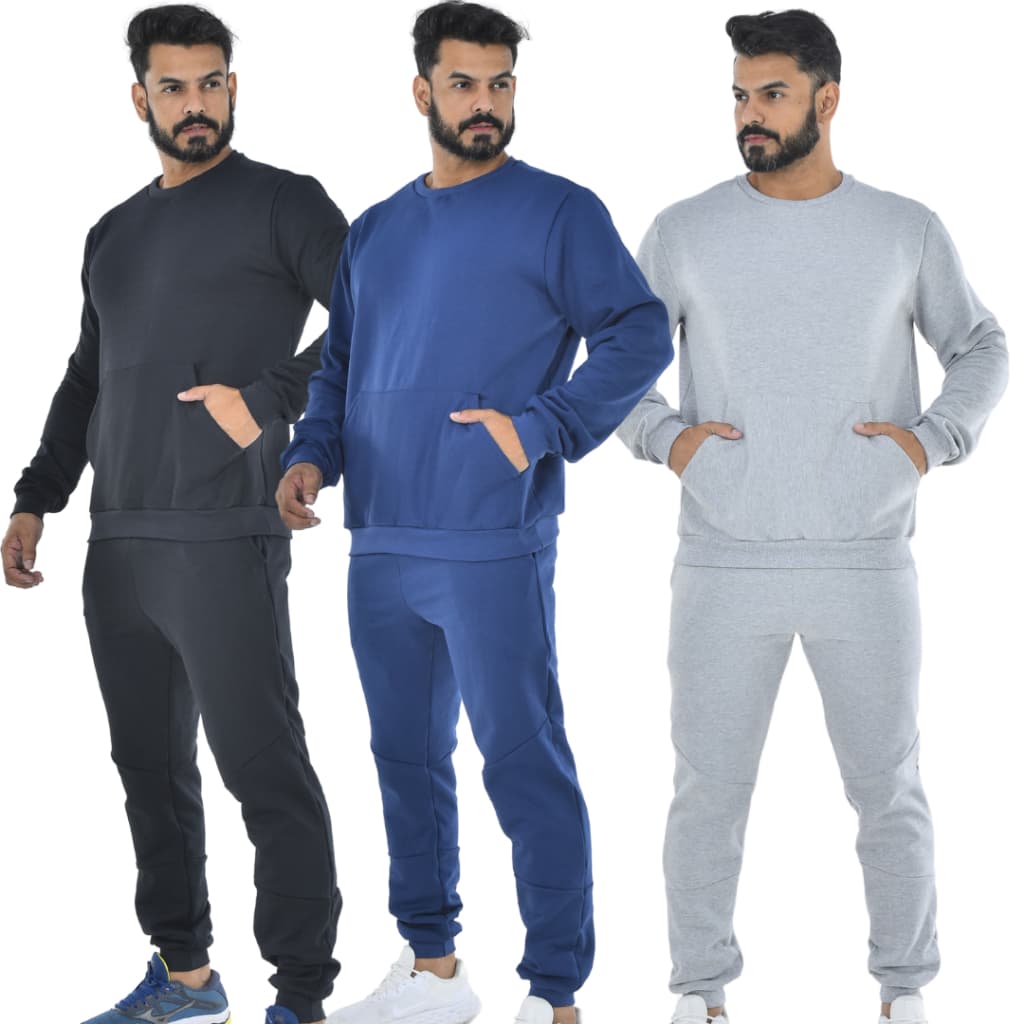 Conjunto Blusa Moletom e Calça Moletom Masculino de Frio Flanelado Kit Um Blusão e Uma Calça