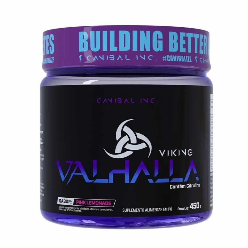 Pré Treino Viking Valhalla Com Beta Alanina 450g -  Canibal Inc