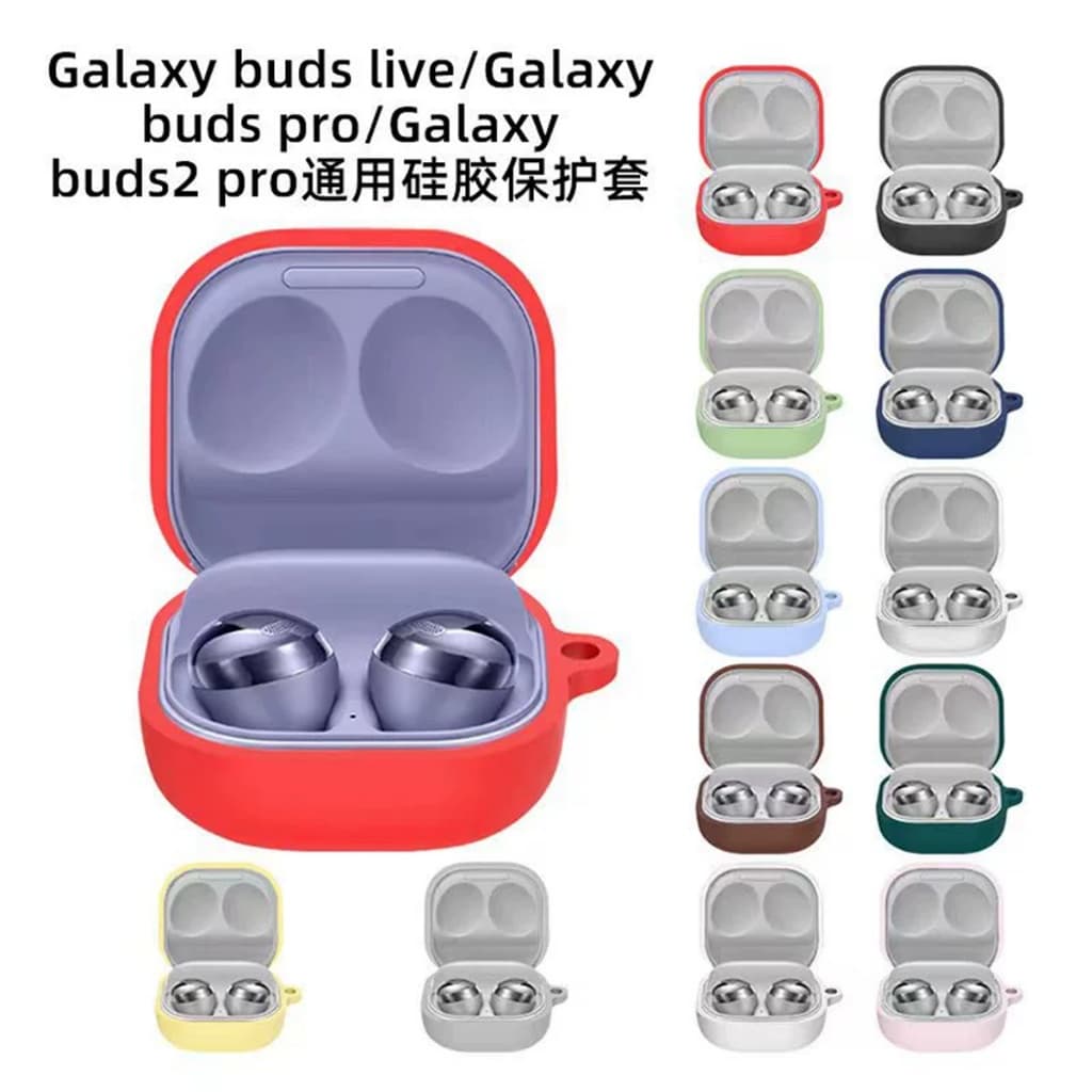 case capinha silicone para fone samsung galaxy Buds Core / buds live / buds pro / buds2 / buds2 pro