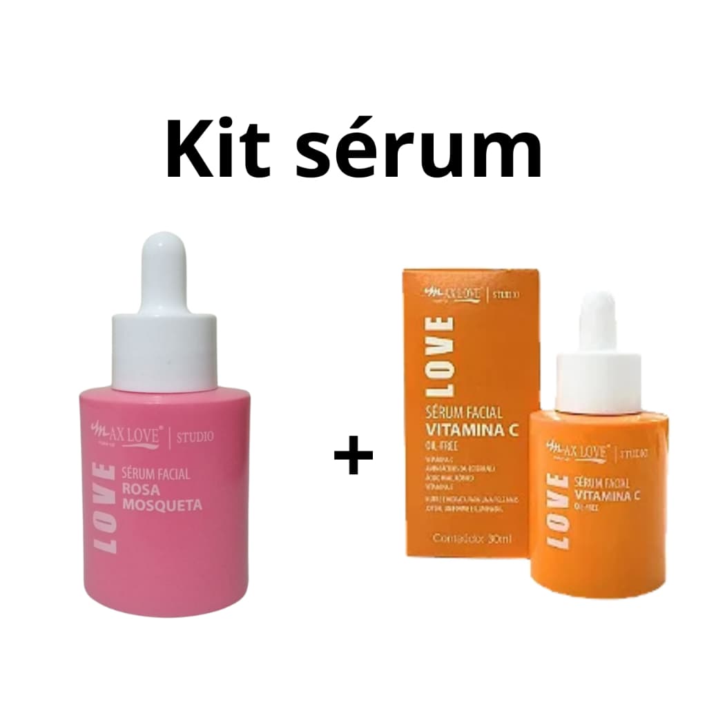 Sérum Facial Rosa Mosqueta + Vitamina C Max Love
