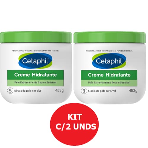 Kit C/2 Cetaphil Creme Hidratante 453g
