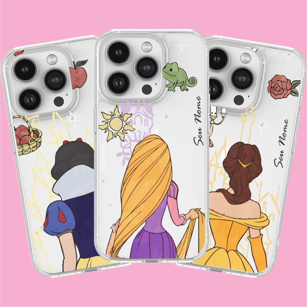 Capinha Personalizada Princesas (Com Nome)