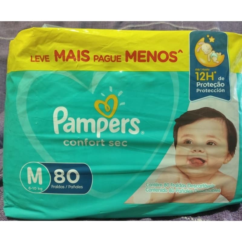 Fralda Pampers Confort Sec
