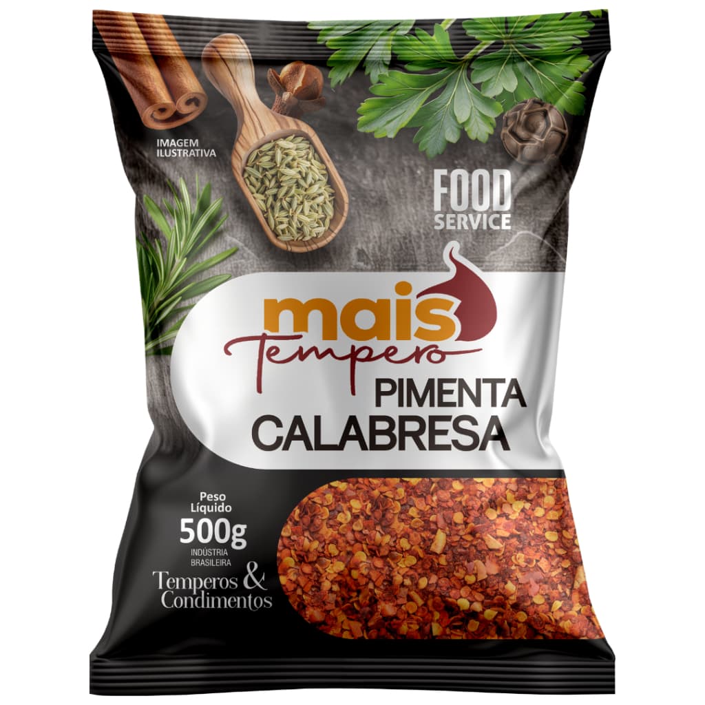 Pimenta Calabresa Saborosa Linha Premium 1 Kilo Mais Tempero
