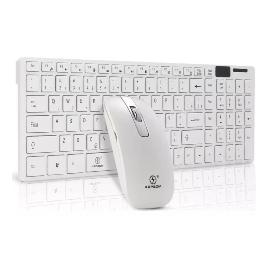 Original Kit Teclado E Mouse Sem Fio Wireless 2.4ghz 3200dpi Óptico Kapbom Ka-666/ALTOMEX AL-313 L