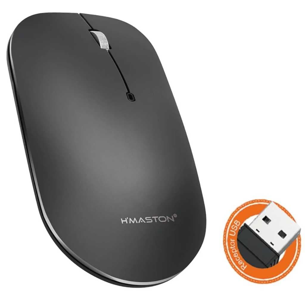 MOUSE SEM FIO WIRELESS 2.4G OU BLUETOOTH PARA ESCRITÓRIO ORIGINAL H´MASTON ALTA QUALIDADE