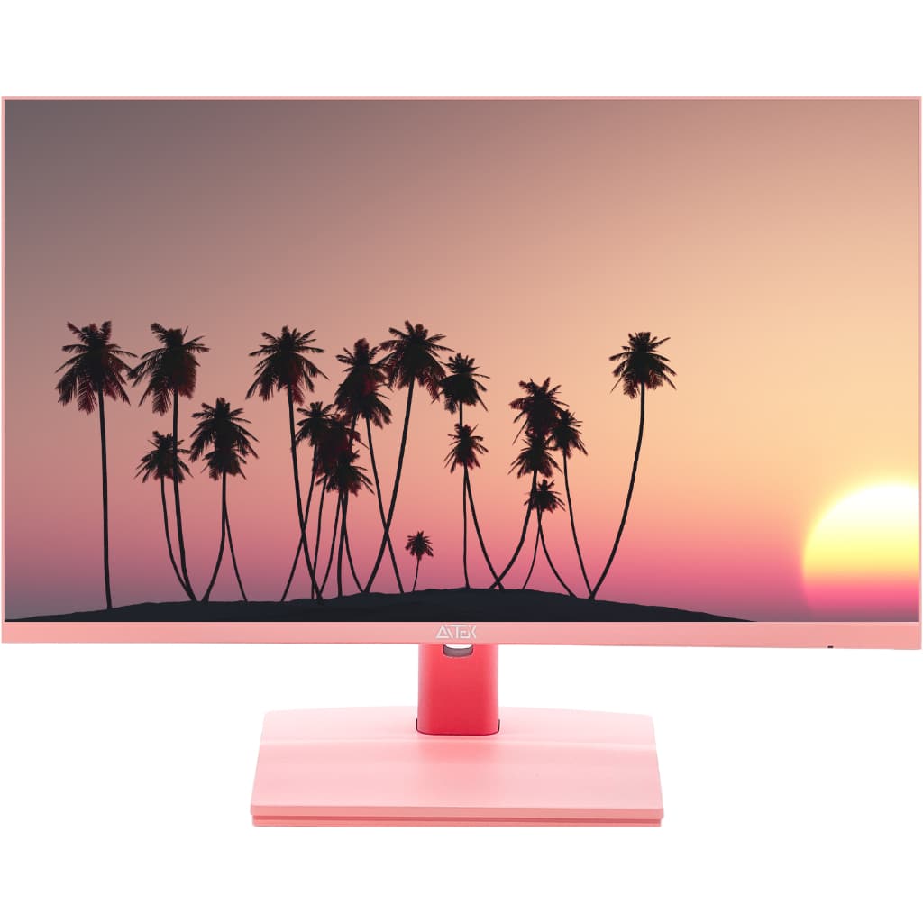 Monitor Aitek DELTA-M2410RA 24" Rosa Full HD AMD FreeSync G-Sync e Fluidez para Gamers