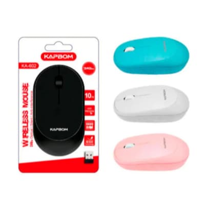 Mouse Sem Fio Kapbom KA-602: Conforto e Precisão sem Fios para Seu PC ou Laptop