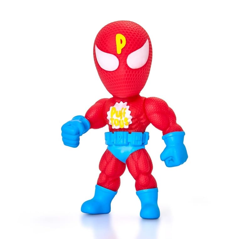 Boneco Heróis Infantil Vinil Macio Brinquedo Homem Teia Articulado - Puff Toys