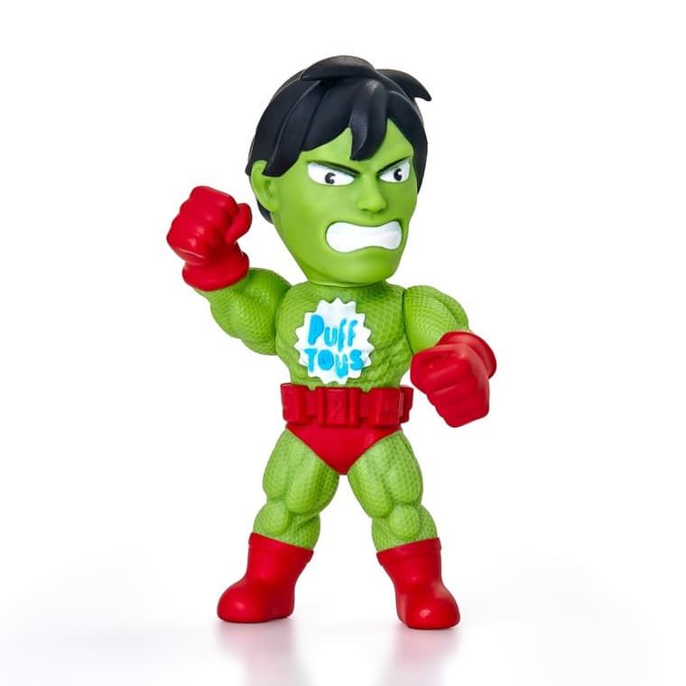 Boneco Heróis Infantil Vinil Macio Brinquedo Hulk Hero Tectonic Articulado - Puff Toys