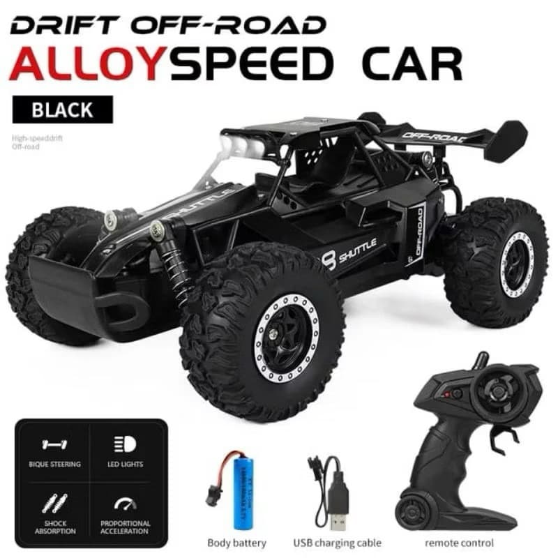 Carrinho de controle remoto recarregável Off-Road Carrinho 4x4 Metal Crawler Rc 2.4 Monster Truck