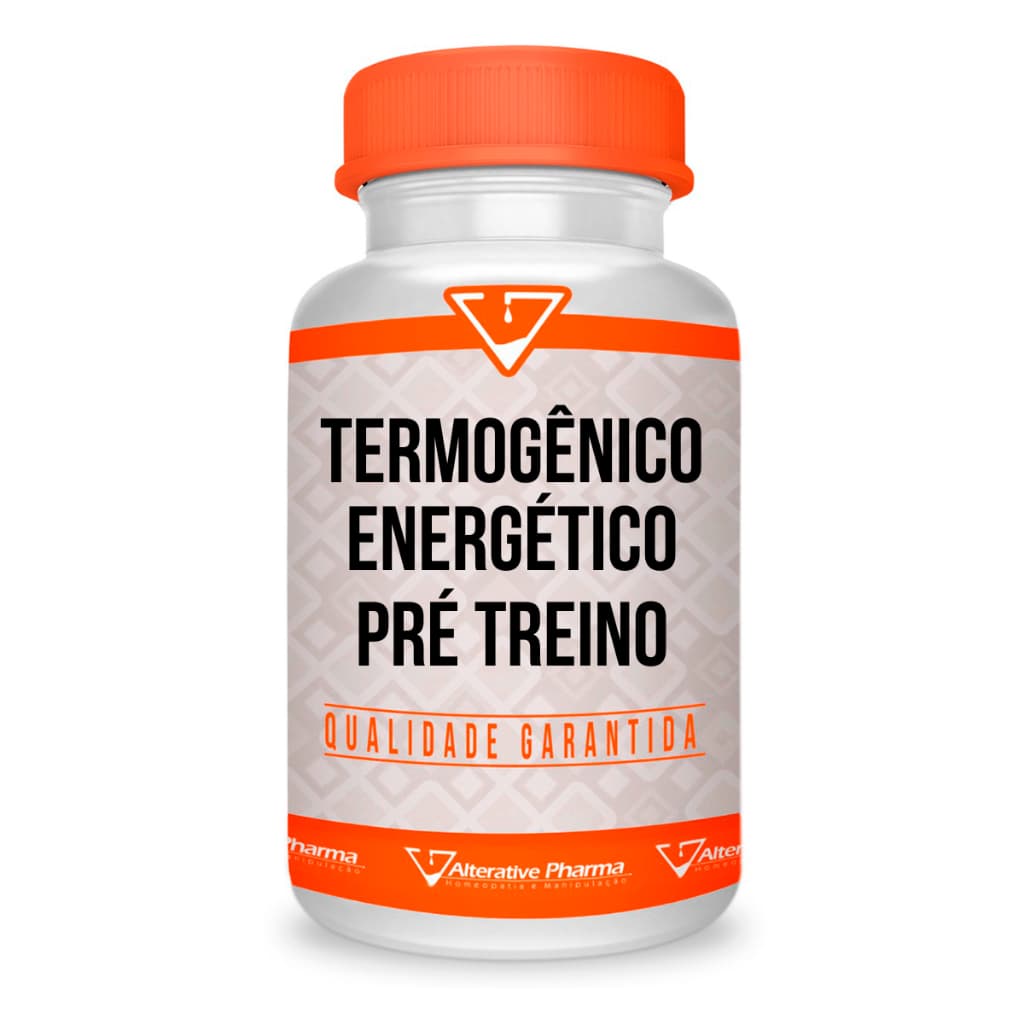 Termogênico e Energético Pré Treino 30 cápsulas