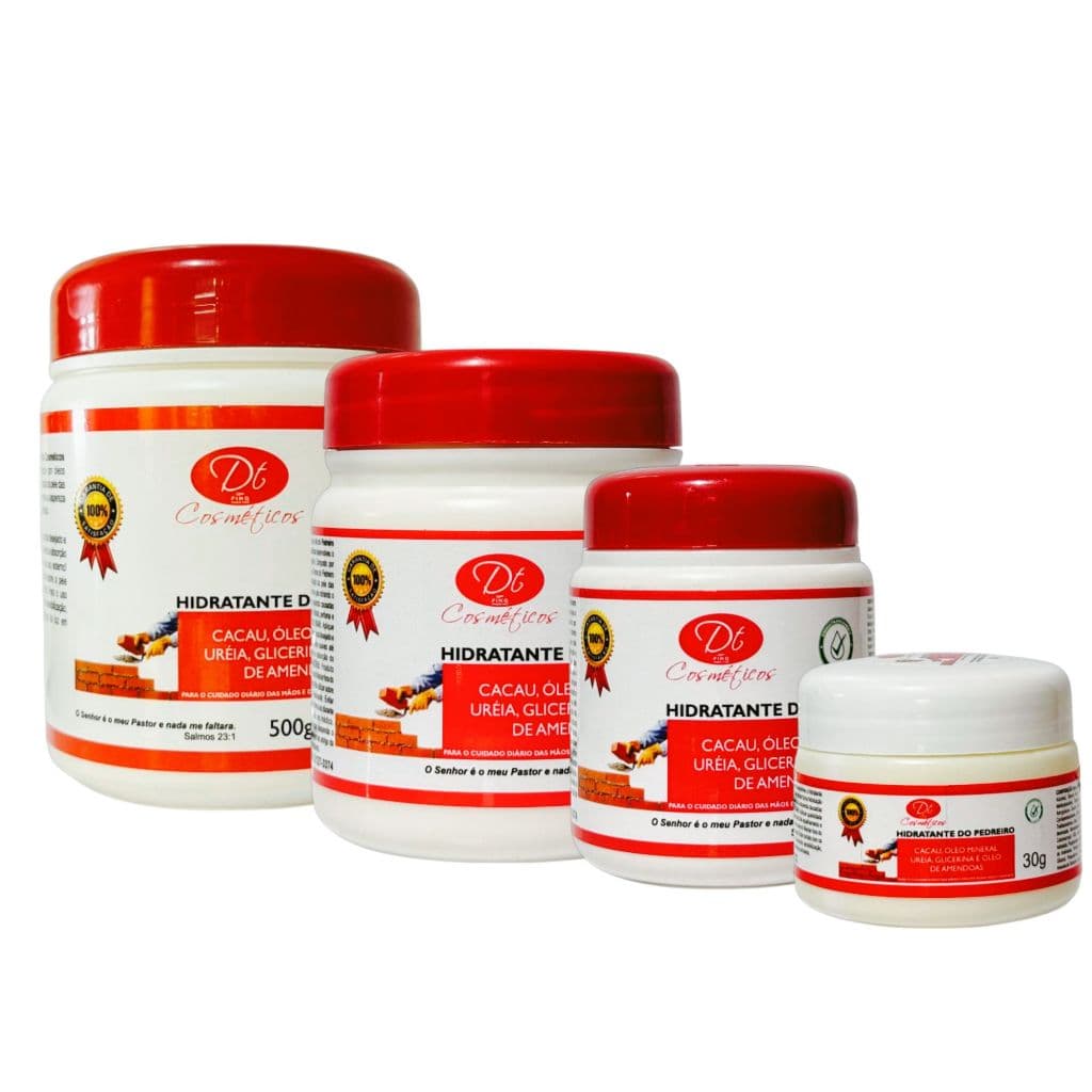PROMOÇÃO: Creme Pedreiro Hidratante De Ureia 500g - Para Pés E Mãos Rachados E Ressecados Hidratação