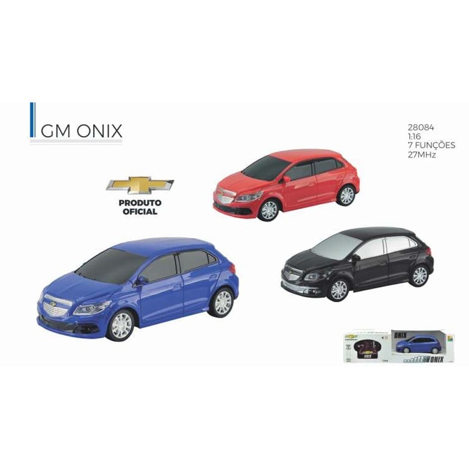 Carrinho de Controle Remoto Onix Chevrolet - CKS