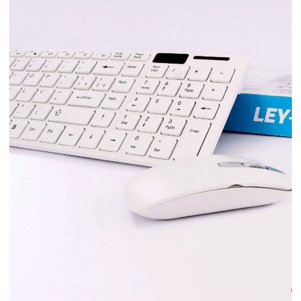 Kit Teclado E Mouse Sem Fio Wireless Para Computador Pc Notebook 2,4g k-06