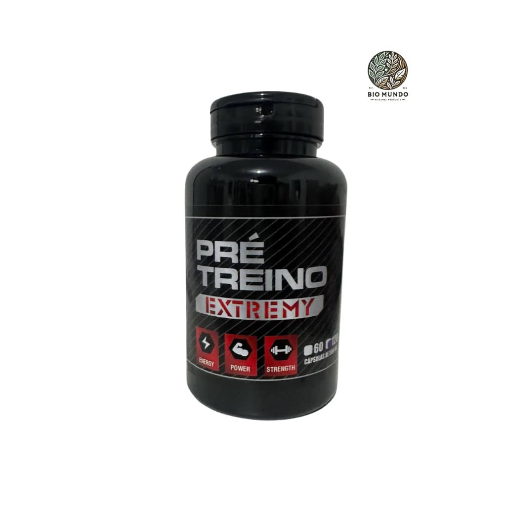 Natuviva - Pré treino Extreme 120 capsulas 500mg - suplemento natural