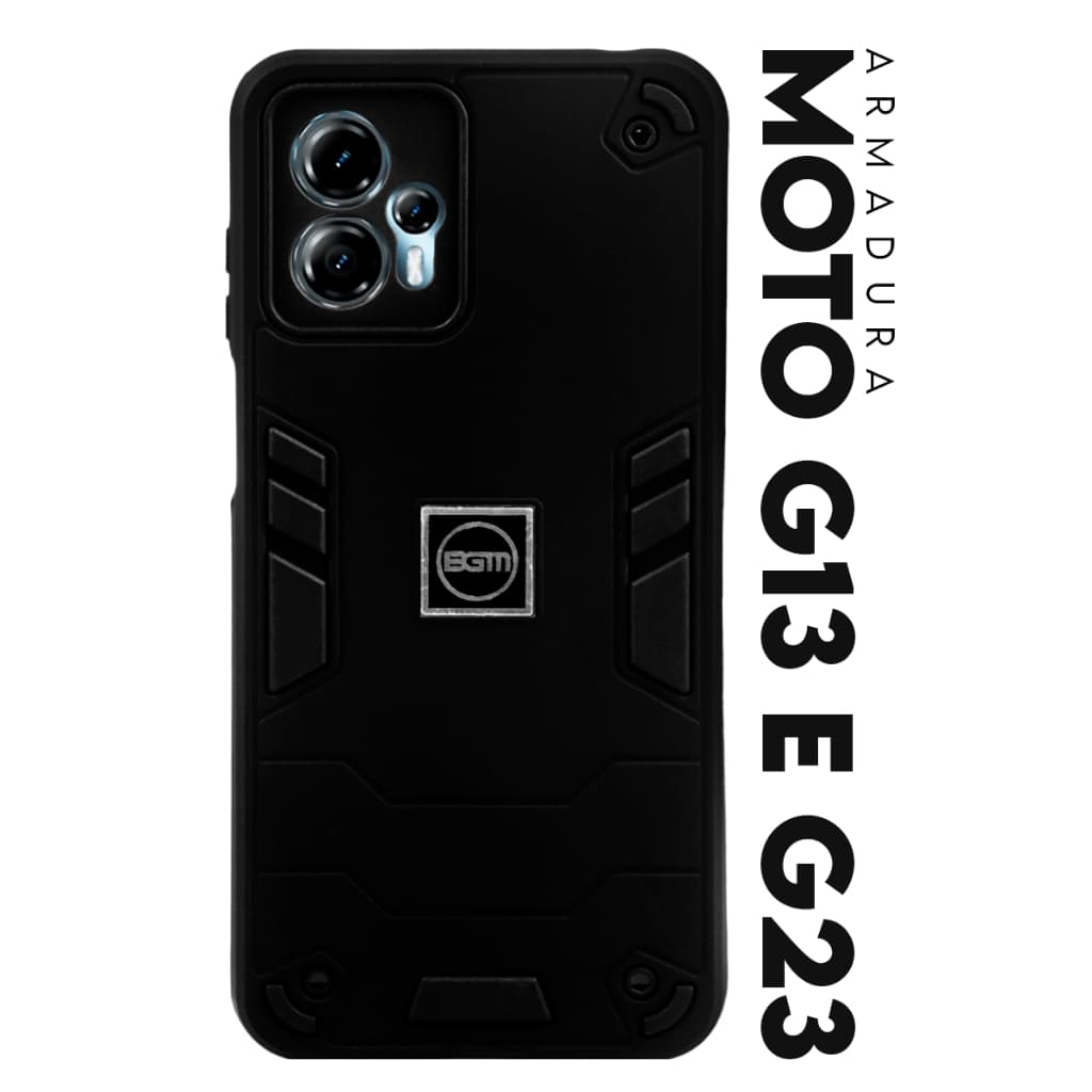 Capa Capinha Case Armadura Militar Motorola Moto G23 Xt2333 6.5 pol Premium Protetora Resistente Anti-Impacto Anti Shock