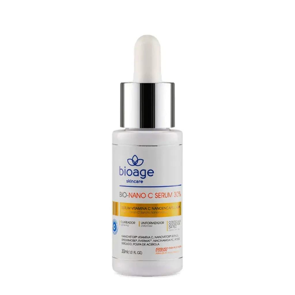 Serum com Vitamina C 30% Bio Nano C Serum Bioage