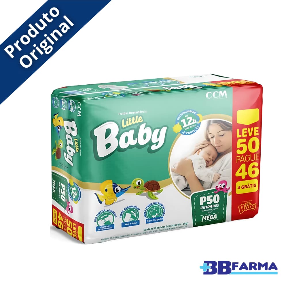 Fralda Descartável Little Baby - Todos Tamanhos - Fralda