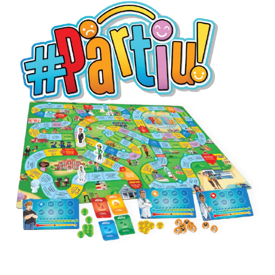 Jogo de Cartas Infantil de Tabuleiro e Mesa #Partiu Diversão para Família e Crianças