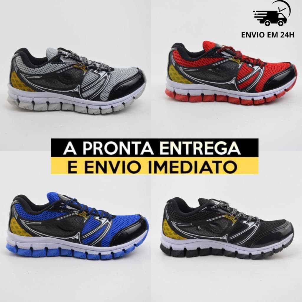 Tenis Esportivo Unissex NOVO , super qualidade , excelente preço.