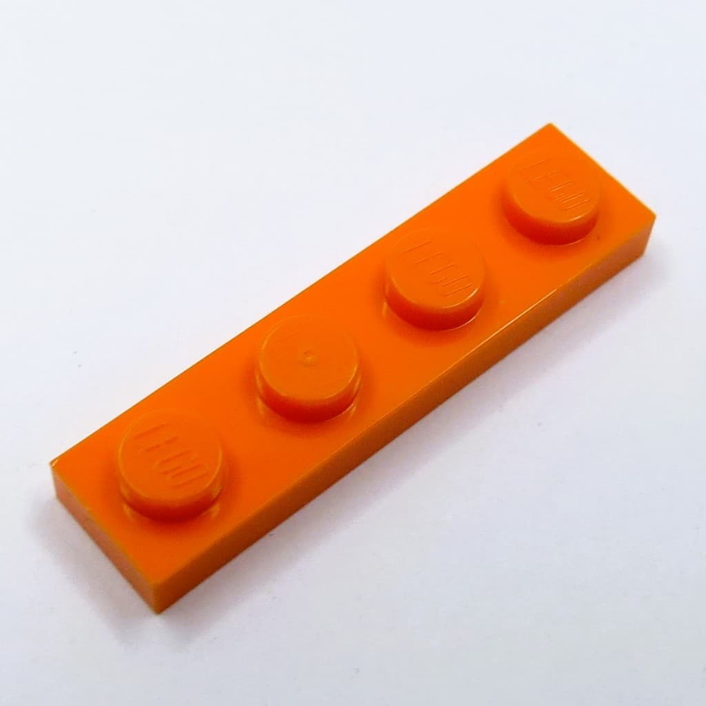 Lego plate 1x4 pn 3710 original placa blocos de montar