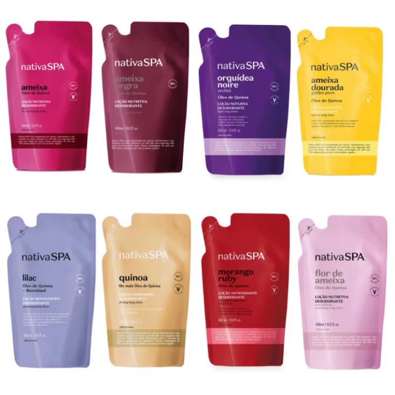 REFIL HIDRATANTE NATIVA SPA 350ml REFIL